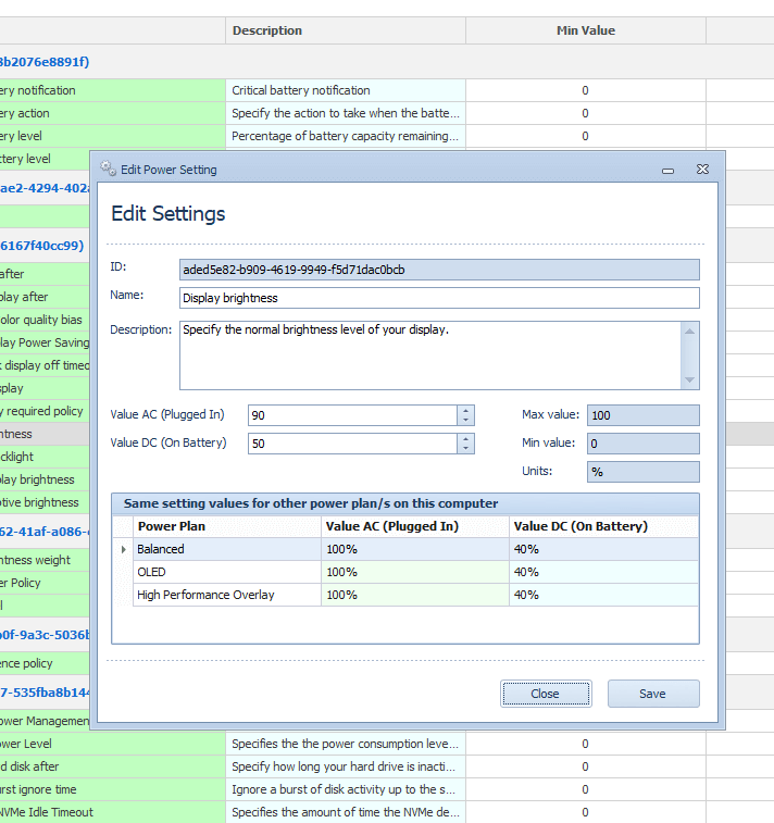 Quick CPU Release 3.3.1.0 Windows Power Management