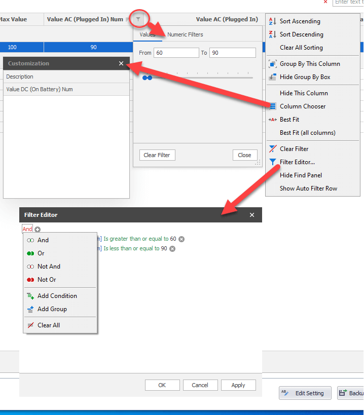 Quick CPU Release 3.3.1.0 Power management Filter