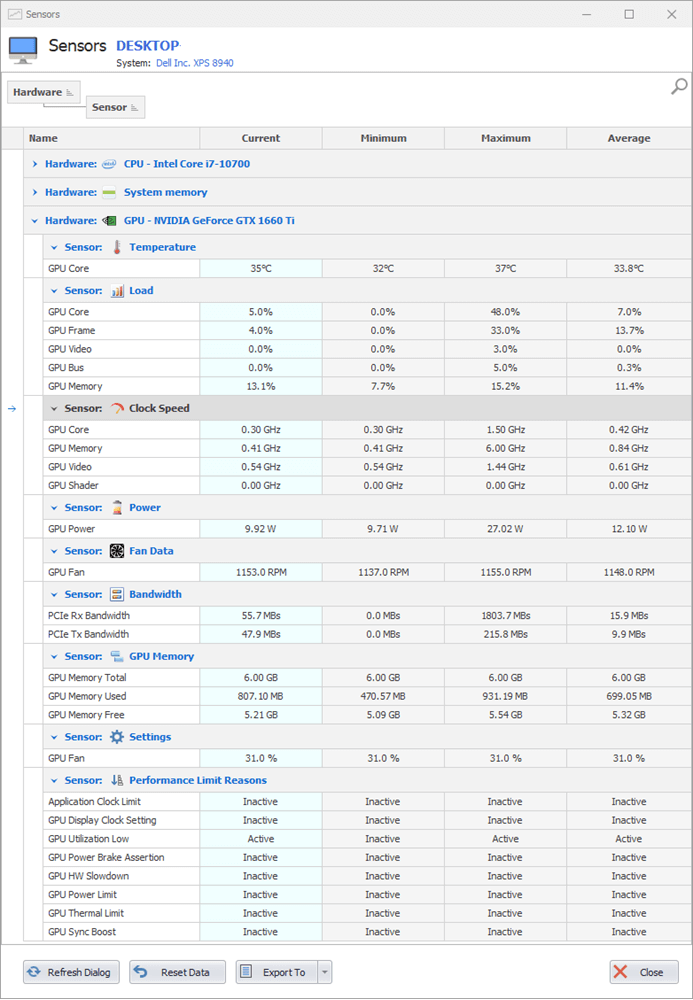 Quick CPU Release 3.3.3.0 Nvidia GPU Sensors