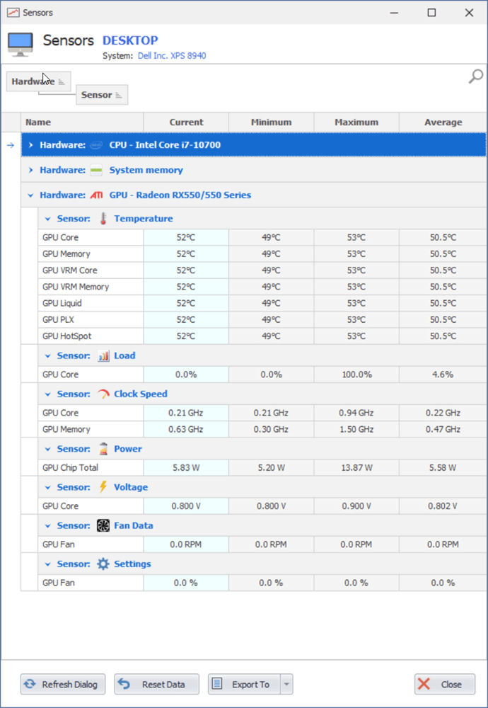 Quick CPU Release 3.3.3.0 ATI GPU Sensors