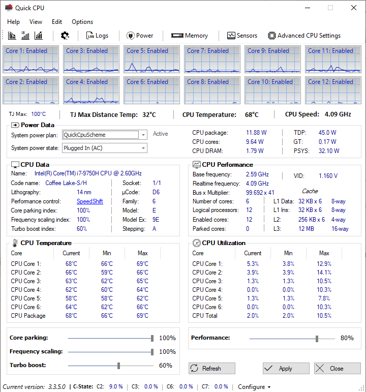 Quick CPU Release 3.3.5.0