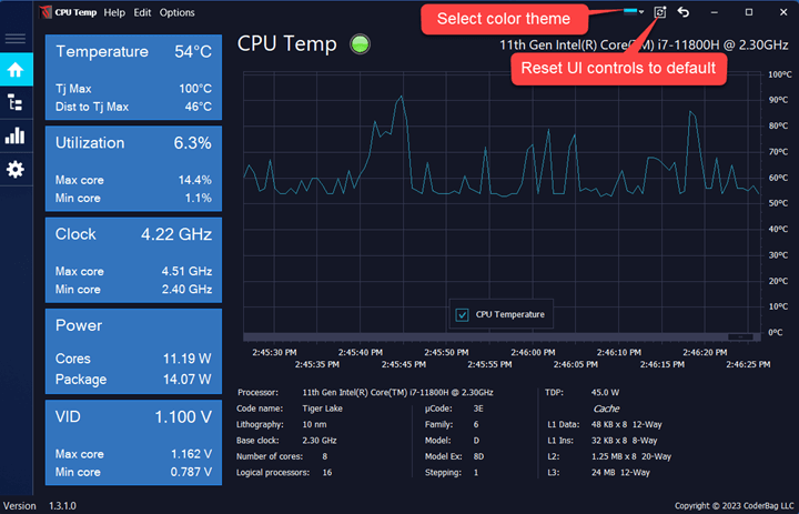 CPU Temp Monitor