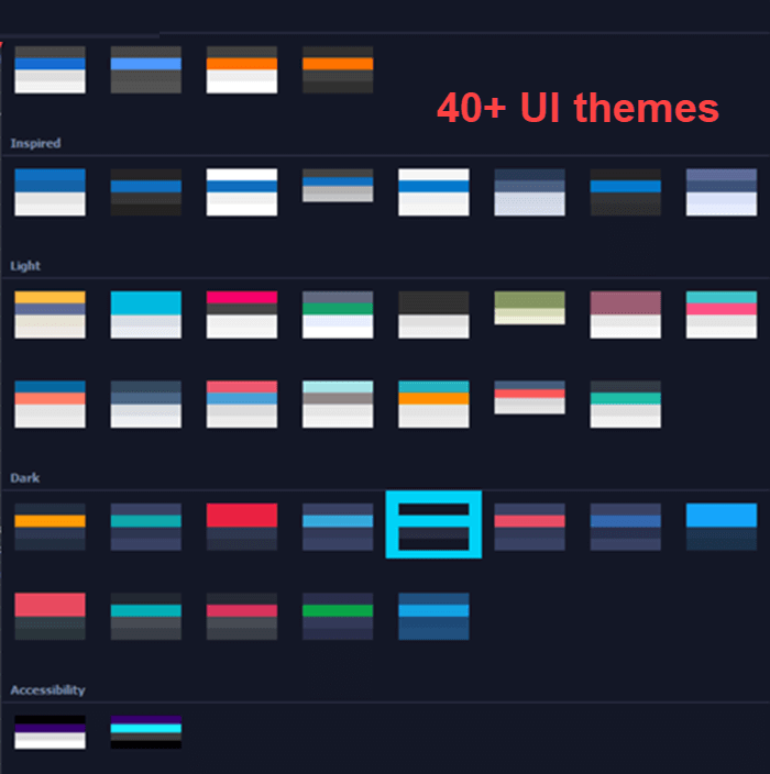 HWRadar UI Themes